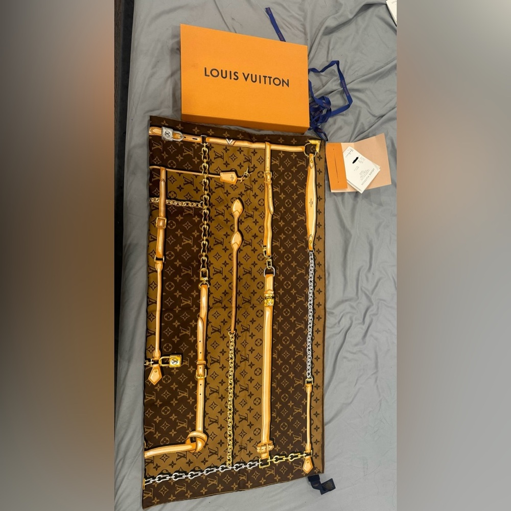 Louis Vuitton Squared Scarf
